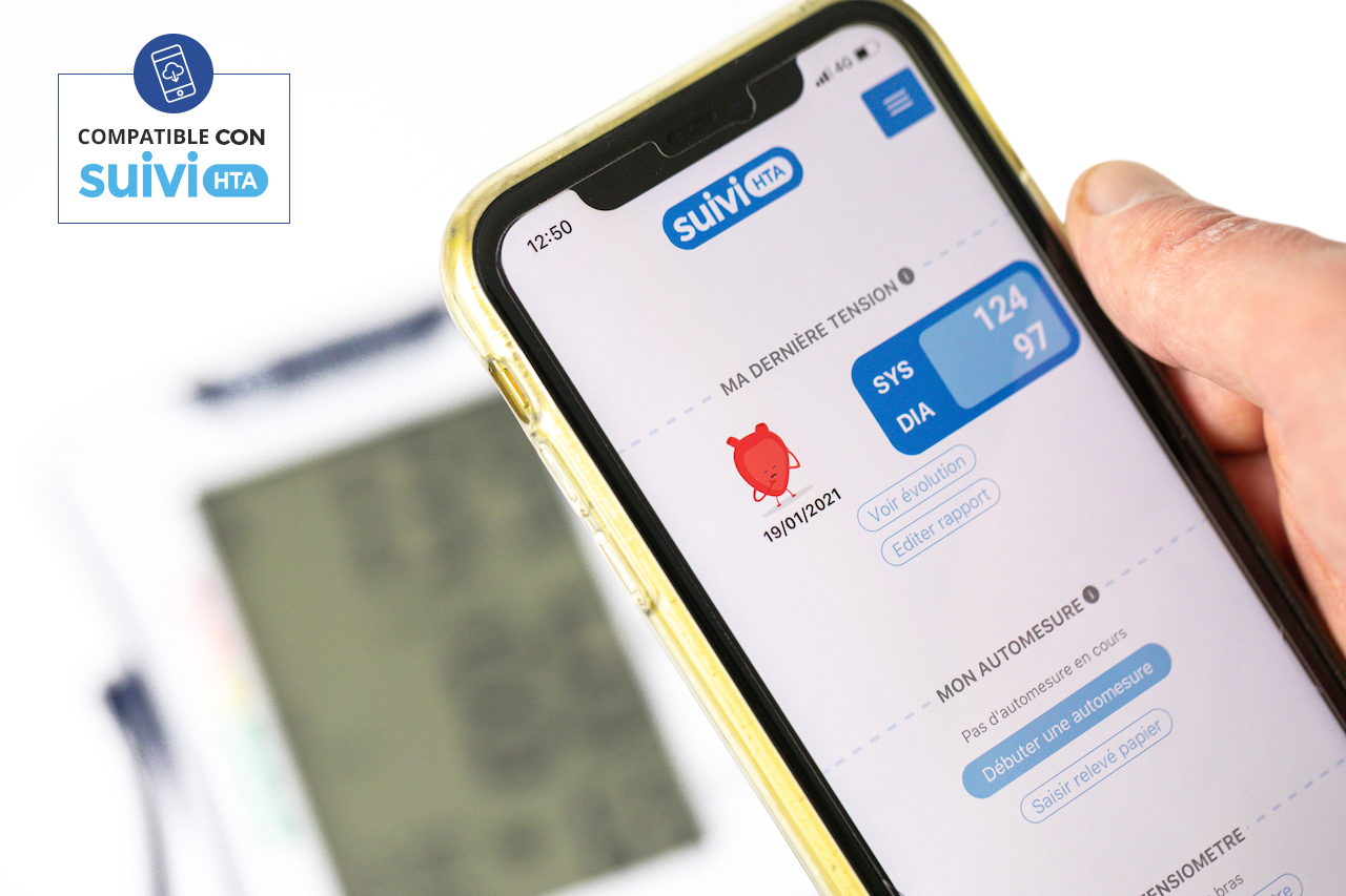 Compatible avec suivi HTA [ES]