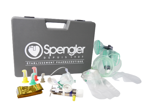 Malette OXYSET pour les bouteilles d’oxygène 2L 