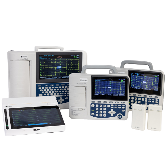 Gamme electrocardiographe ECG Spengler