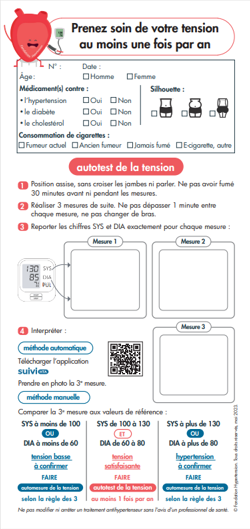 automesure tensionnelle pdf